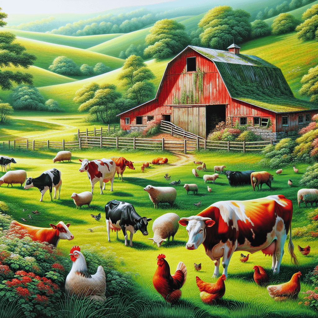 Charming Summer Farm Paint By Numbers Kits
