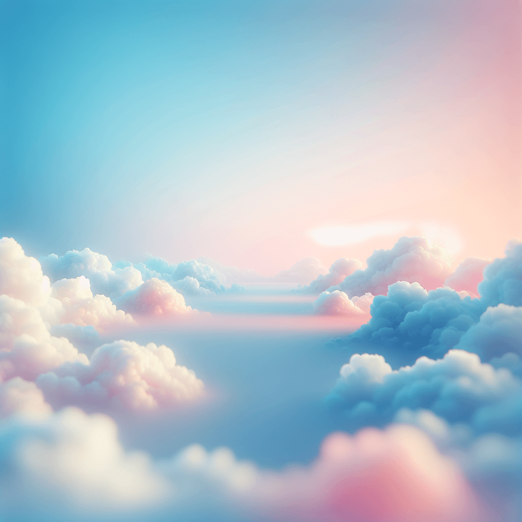 Sweet Dreams Cloudscape DIY Paint By Numbers