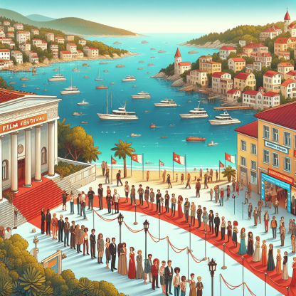 San Sebastian International Film Festival - San Sebastian Number Painting