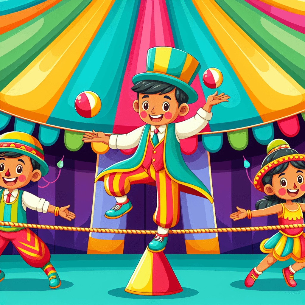 Circus Performer Spectacular DIY Paint By Numbers