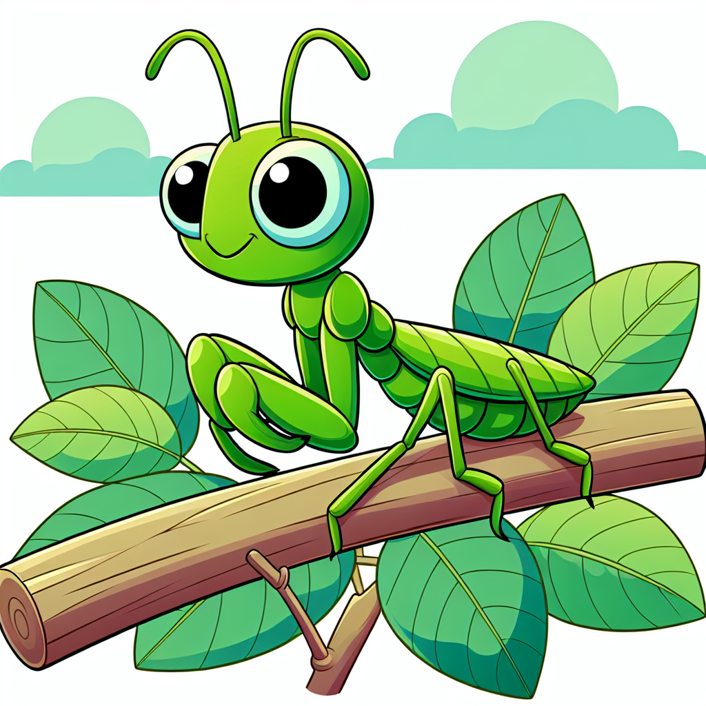 Majestic Mantis Numbered Painting Kits
