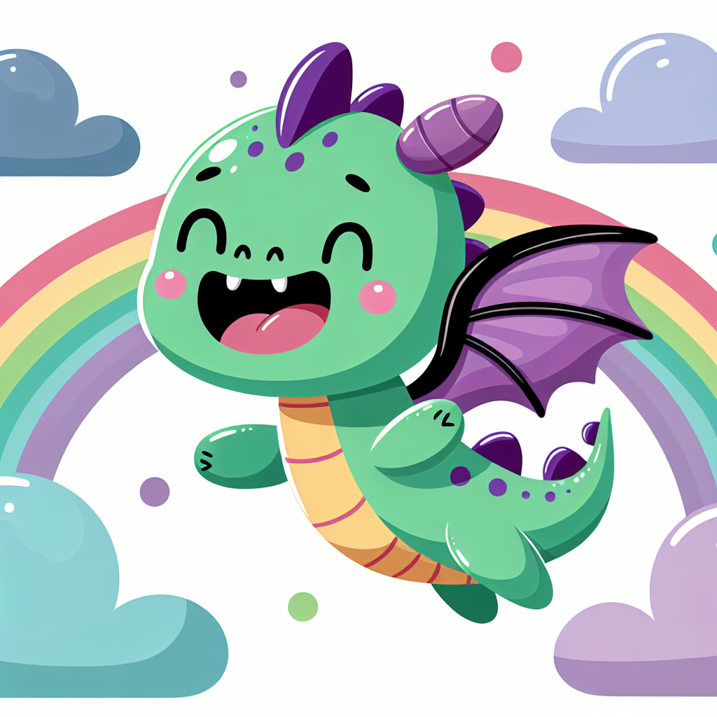 Silly Dragon Adventure Numbered Painting Kits