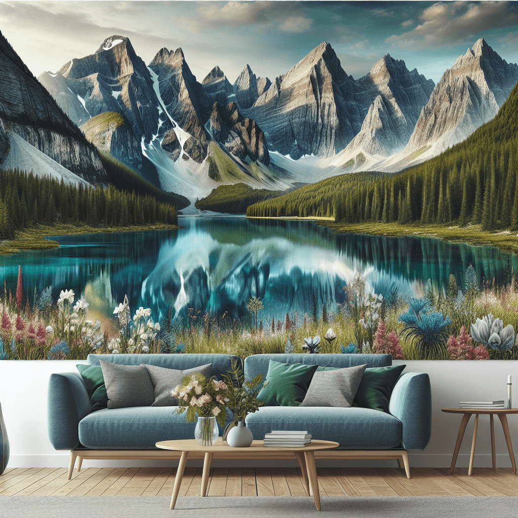 Dreamy Mountain Retreat Paint By Number