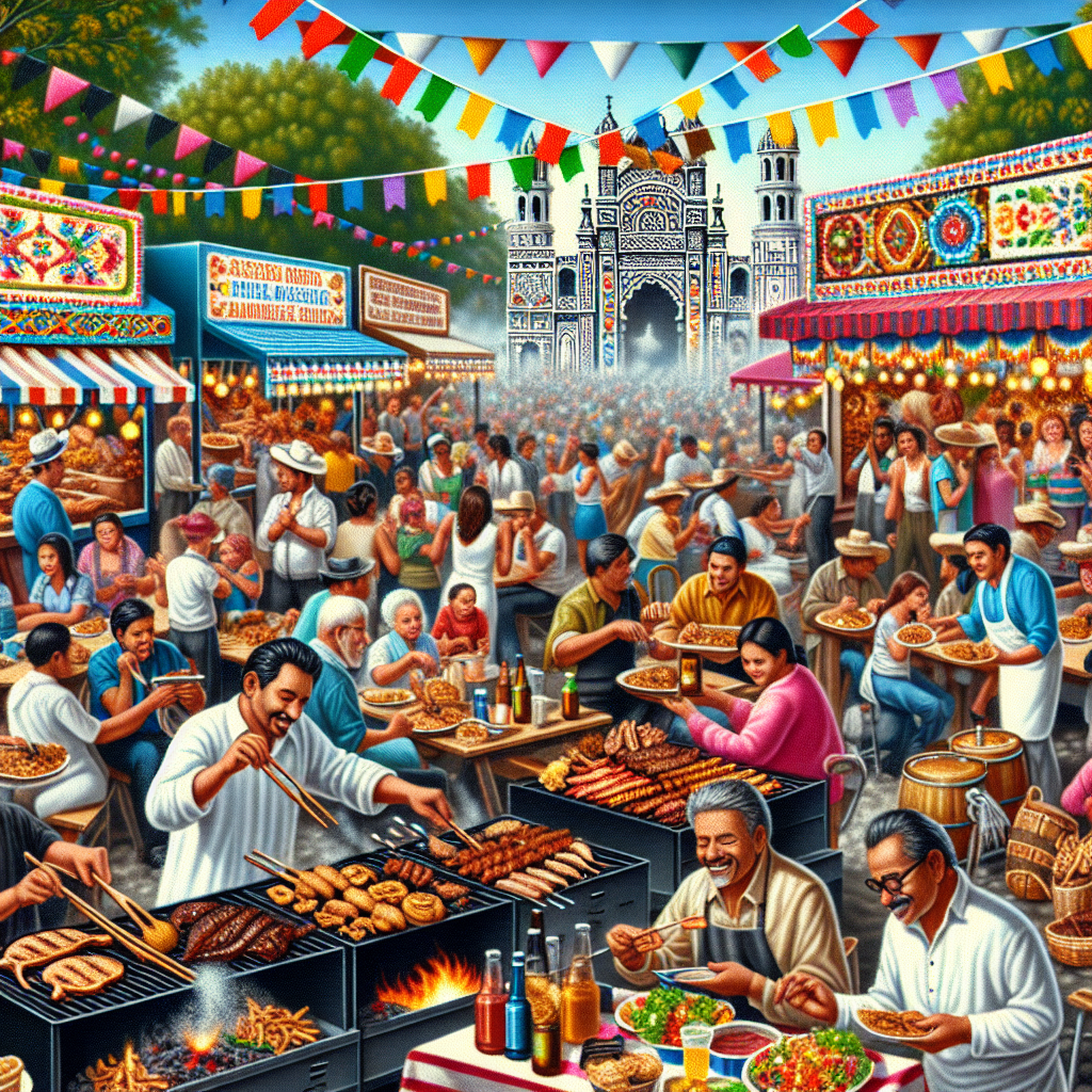 National BBQ Festival Numbered Painting Kits