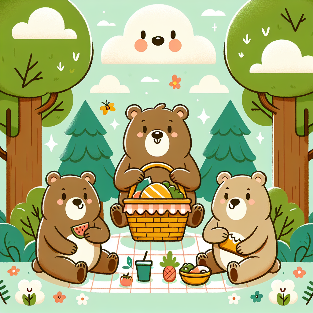 Playful Bears Painting By Numbers Kit