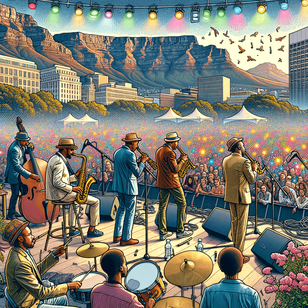 Cape Town Jazz Festival - South Africa Paint By Color