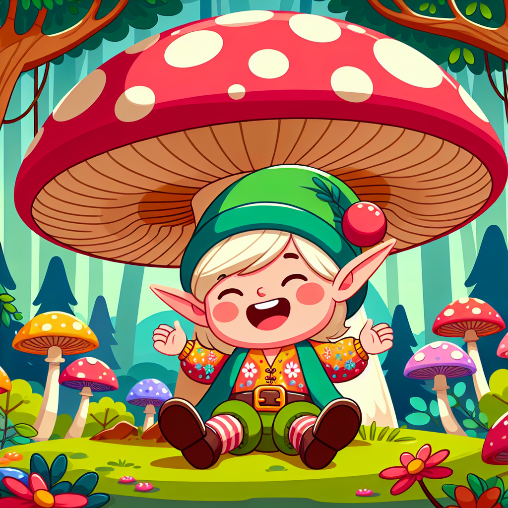 Forest Elf Hideaway Paint By Color