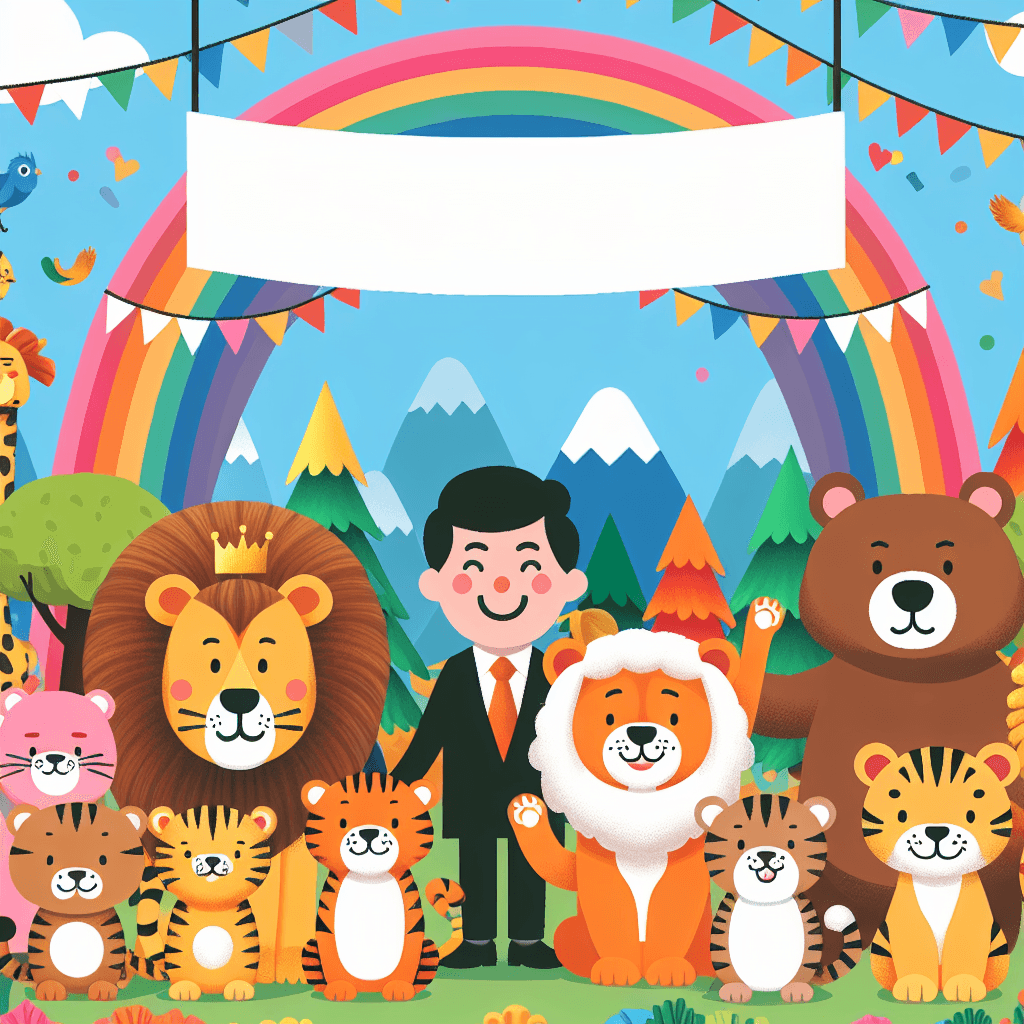 Animal Kingdom Party DIY Paint By Numbers