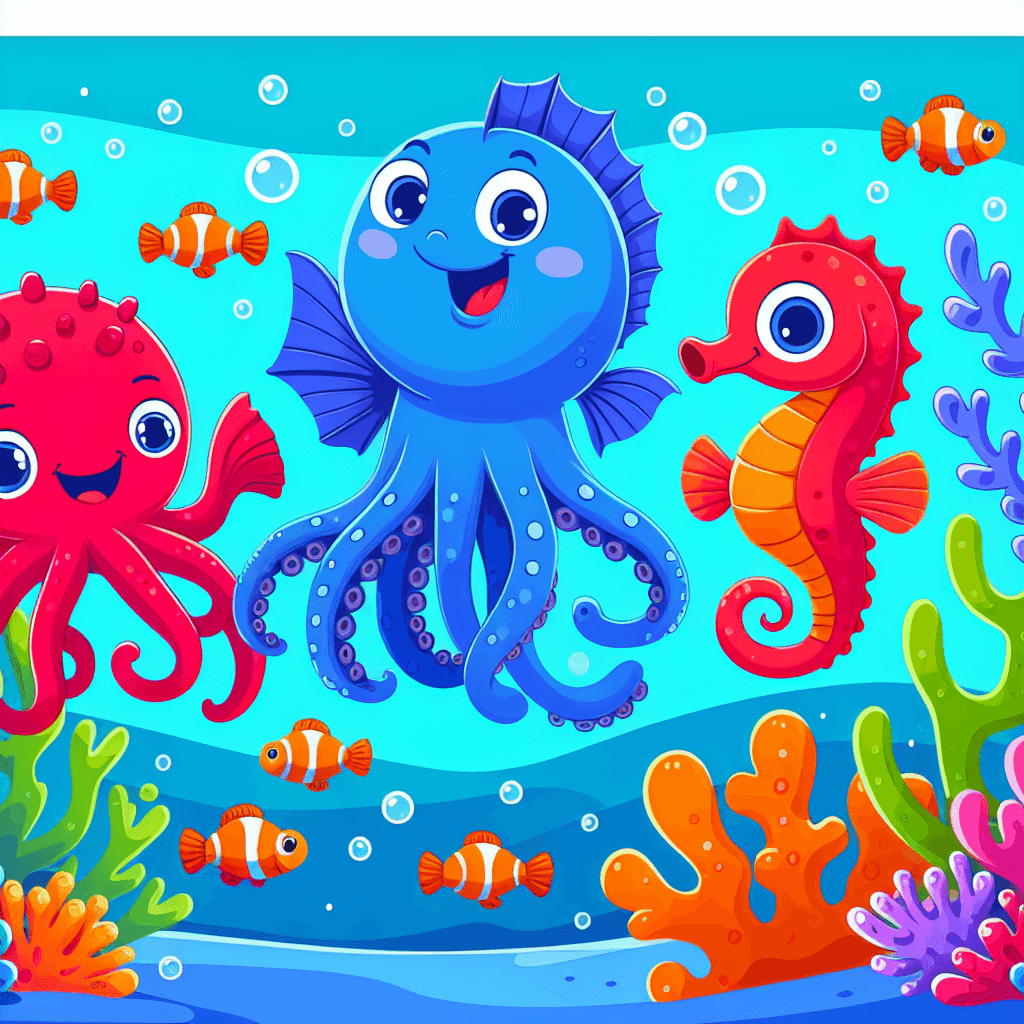 Exploring The Ocean Depths Paint By Color