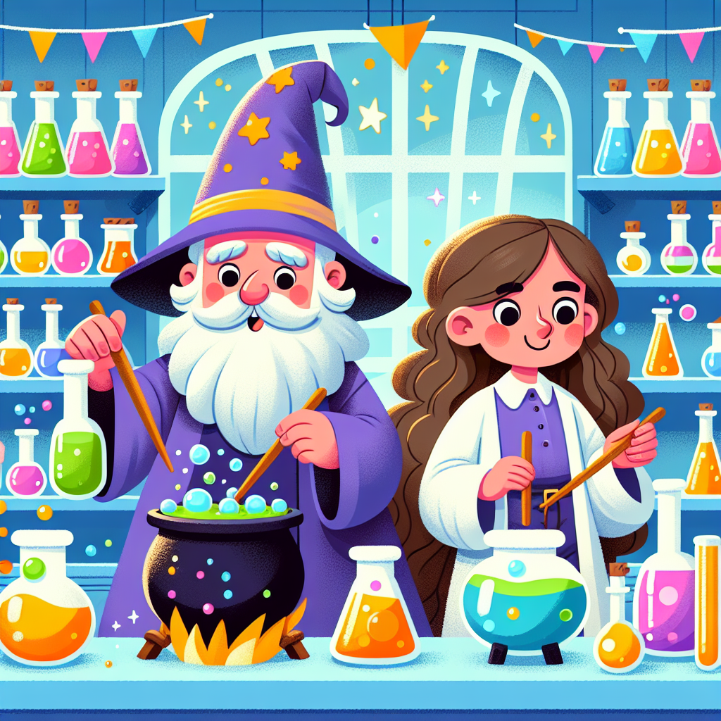Magical Potion Masters Paint By Number