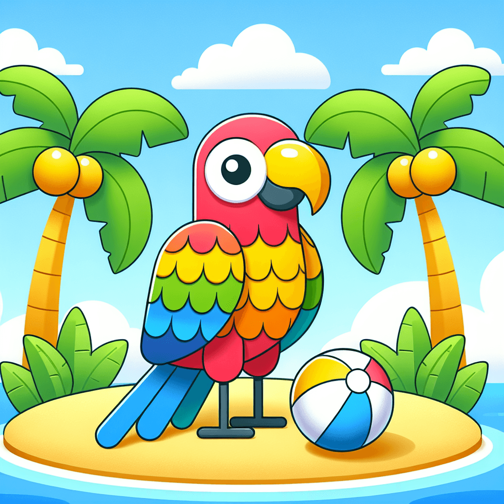 Tropical Island Escapade Painting By Numbers Kit