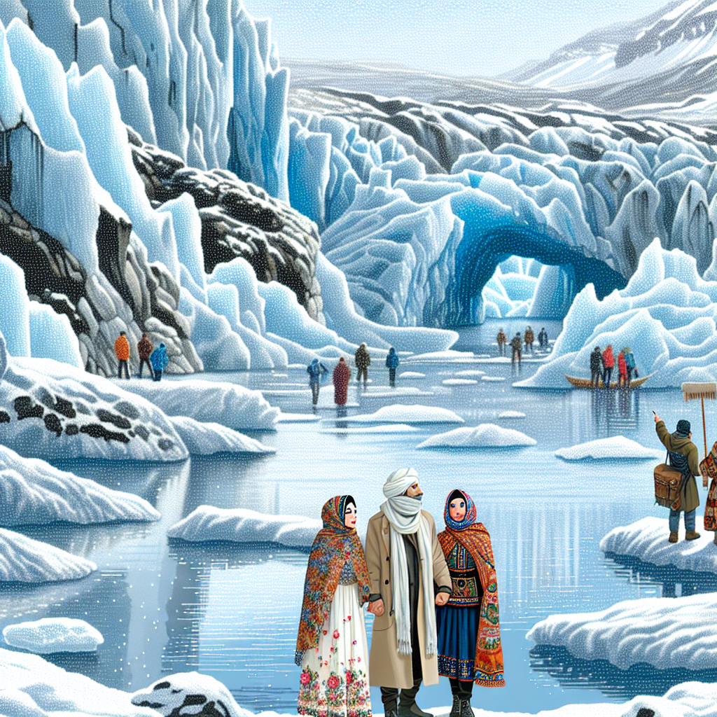 Glacier Days - Iceland Paint By Numbers