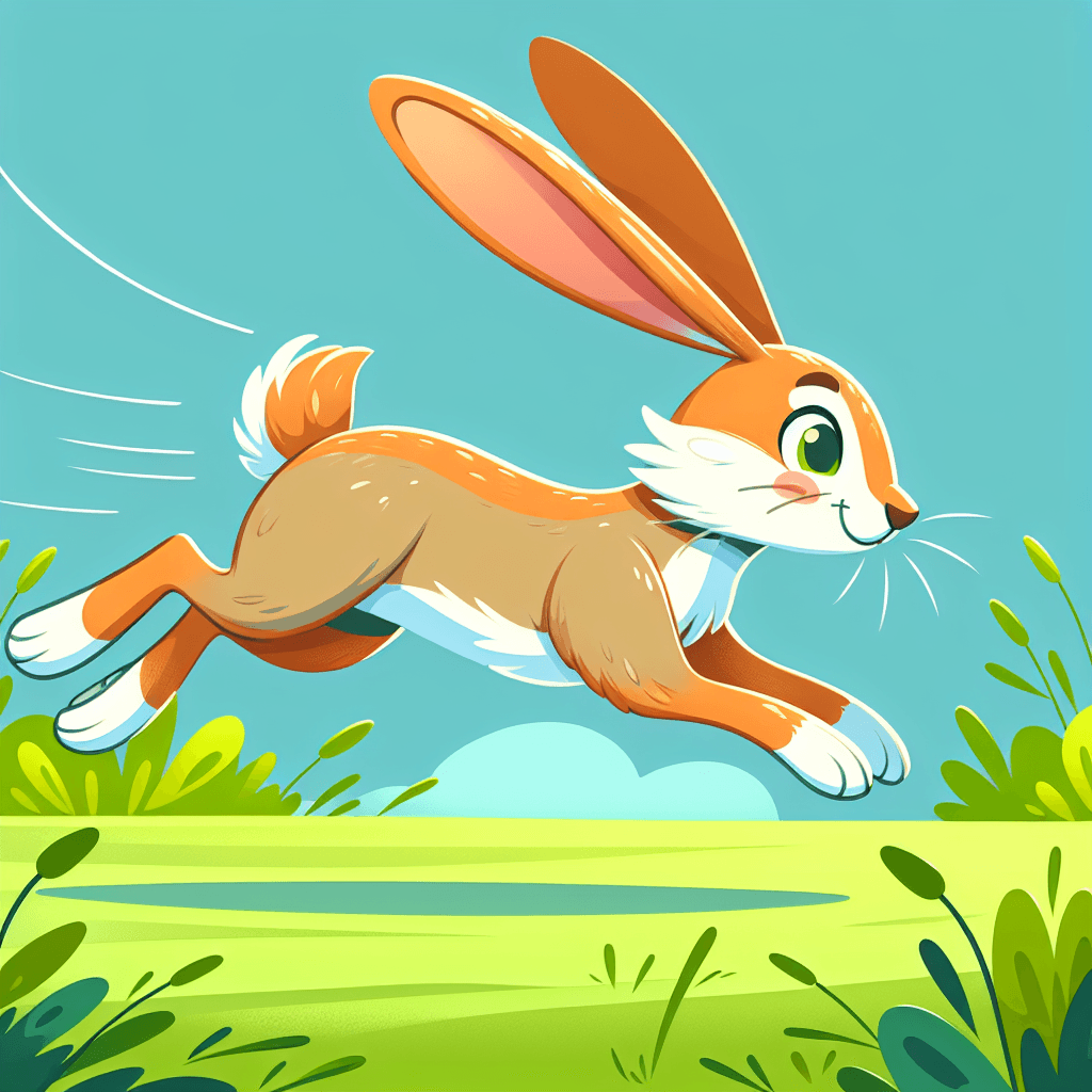 Hopping Hare Painting Number Kit