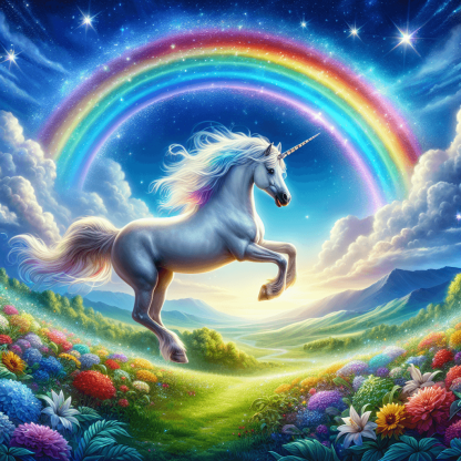 Creative Unicorn Adventure Numbered Painting Kits