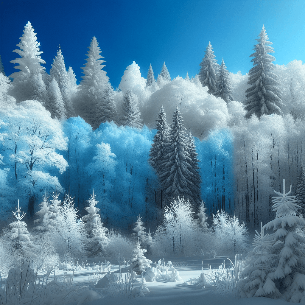 Winter's Gentle Touch Paint By Color