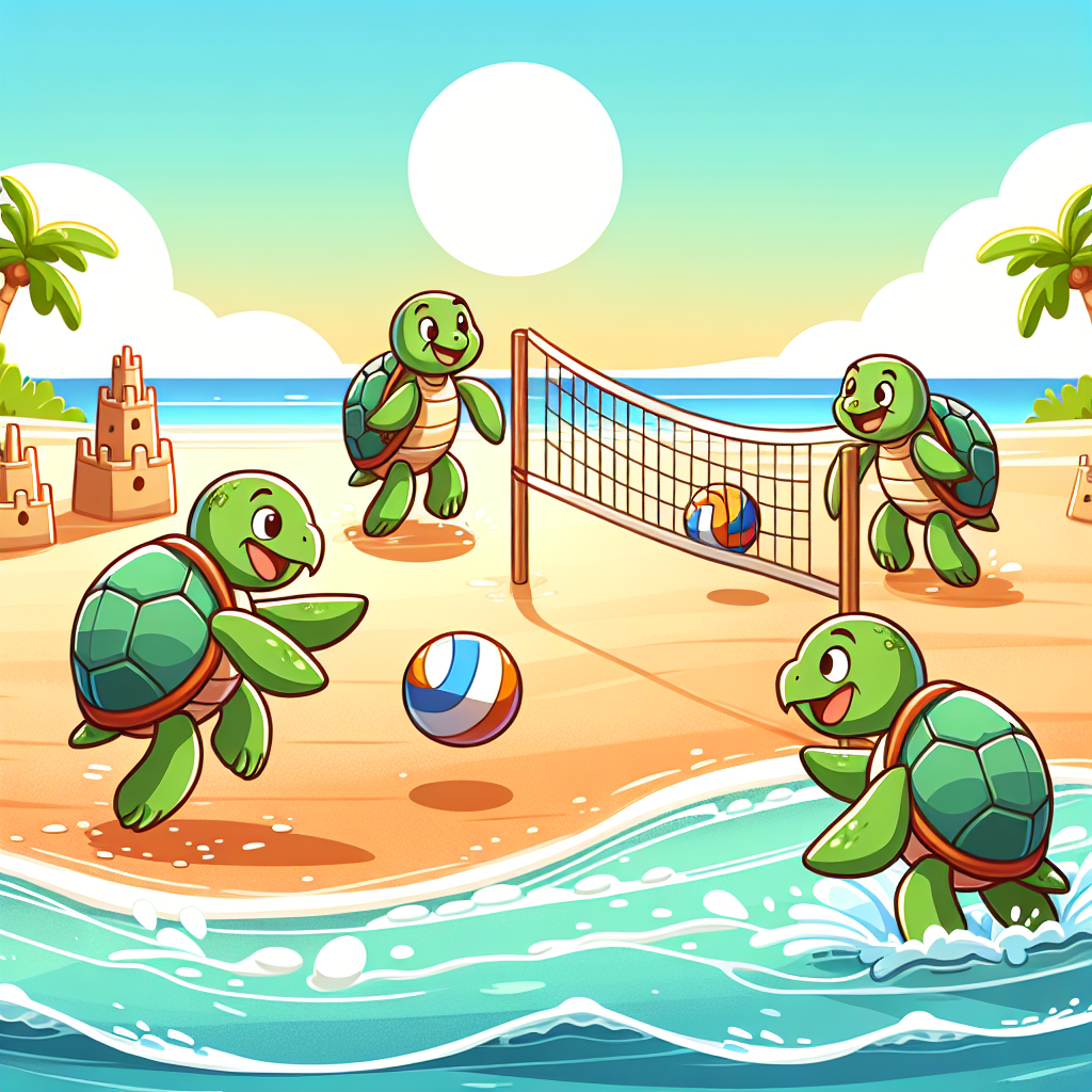 Turtle Beach Bash Numbered Painting Kits