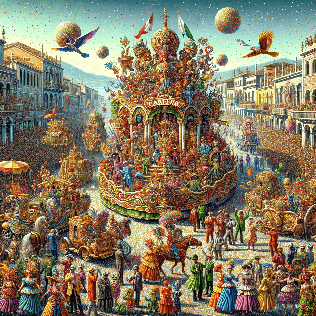 Carnevale Di Viareggio Paint By Numbers