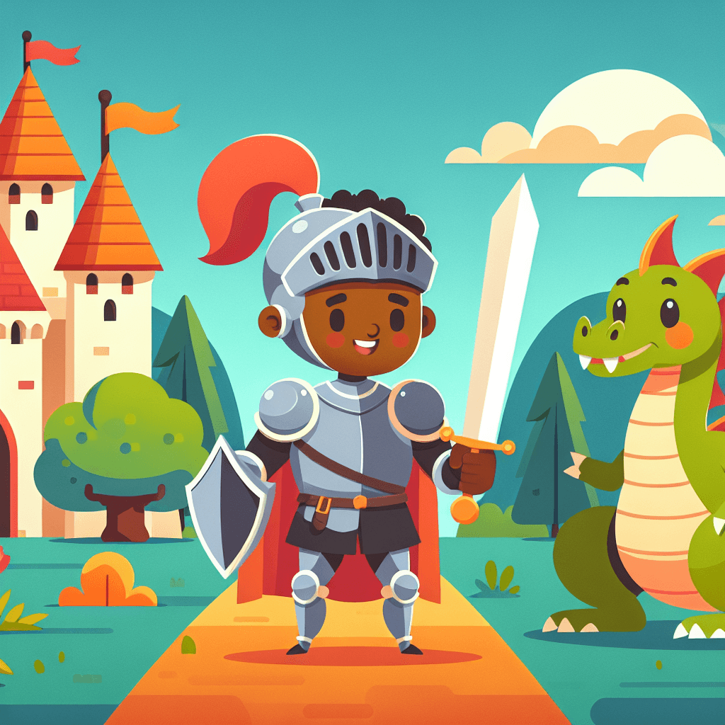 Fantasy Knight's Quest Paint By Numbers Art
