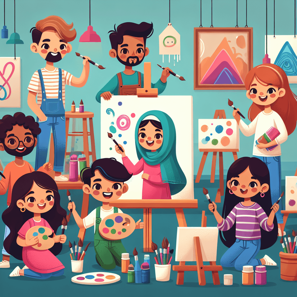 Artistic Creation Corner Numbered Painting Kits