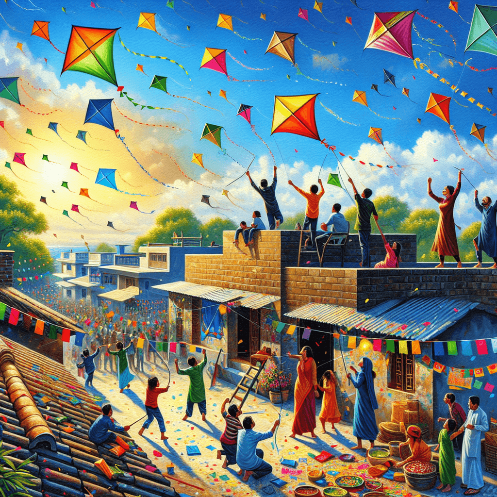 Kite Festival - Gujarat Numbered Painting Kits