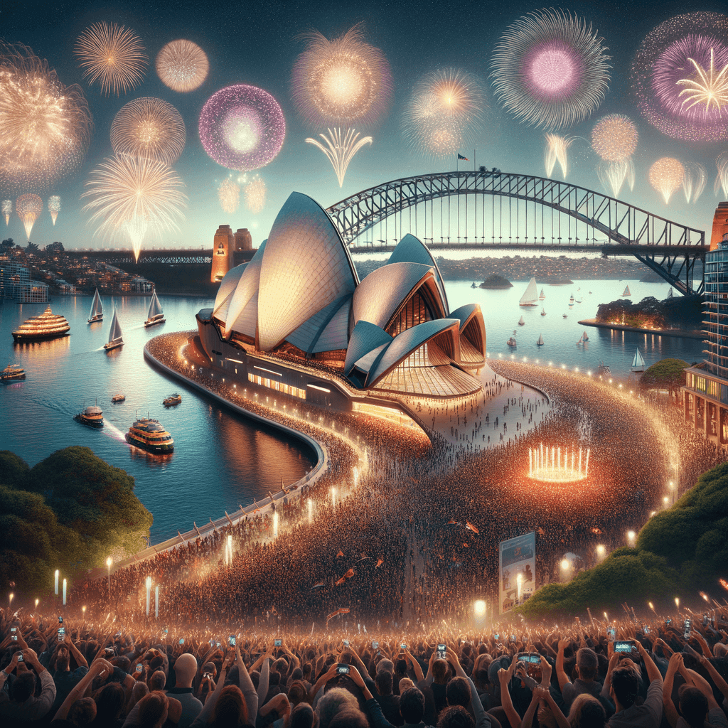 Sydney New Year's Eve - Australia DIY Paint By Numbers