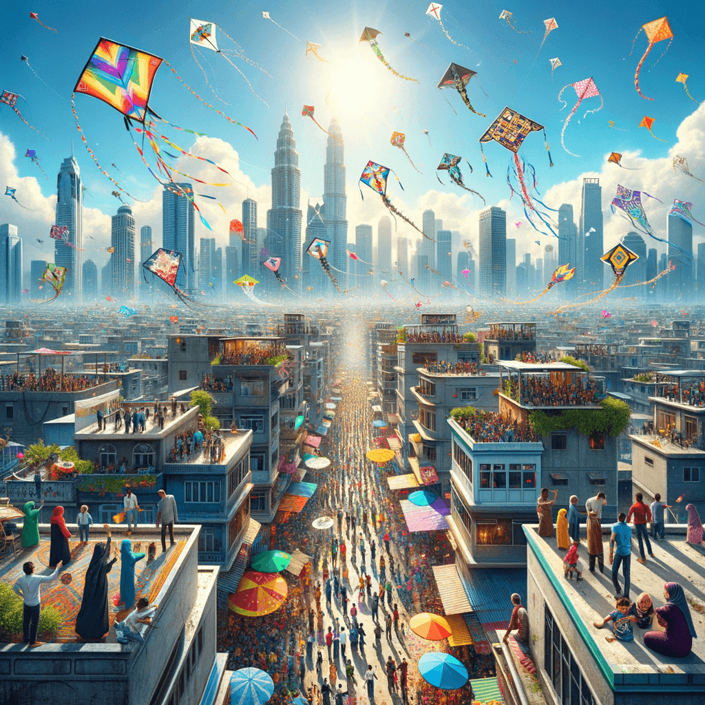 Kite Festival - India DIY Paint By Numbers