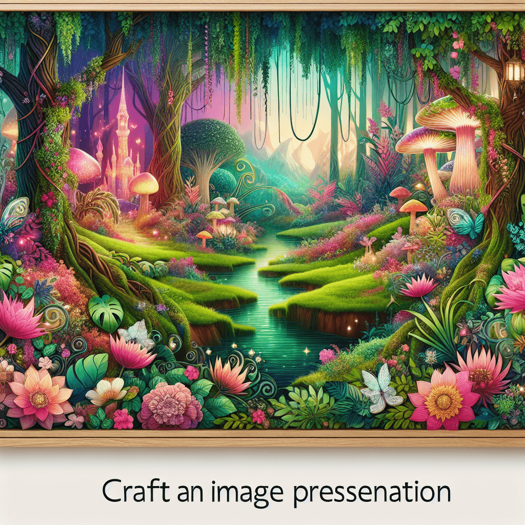 Enchanting Fairyland Oasis DIY Paint By Numbers