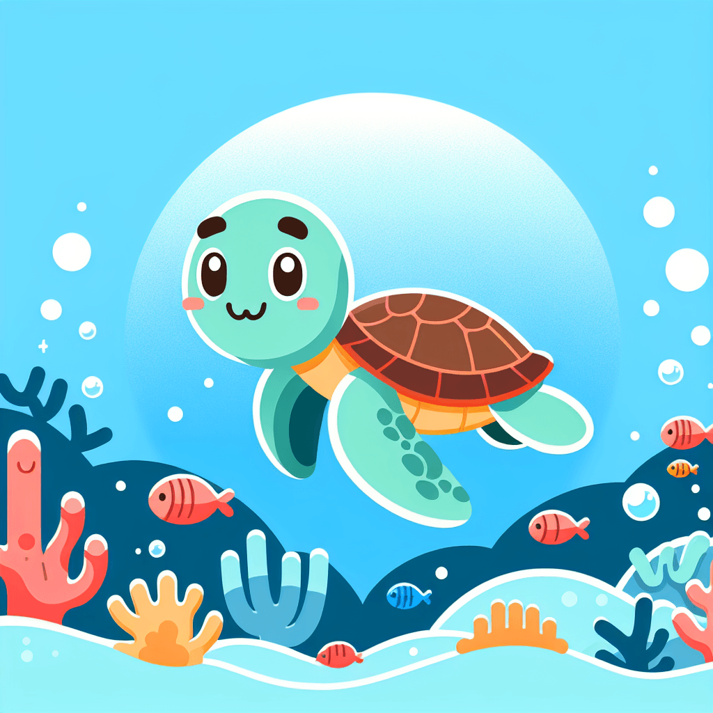 Sea Turtle Conservation Quest Number Painting