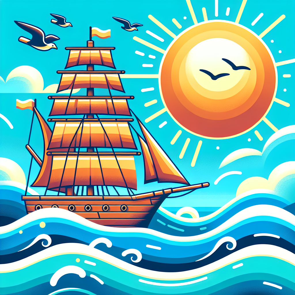 Nautical Ship Expedition Paint By Numbers Art