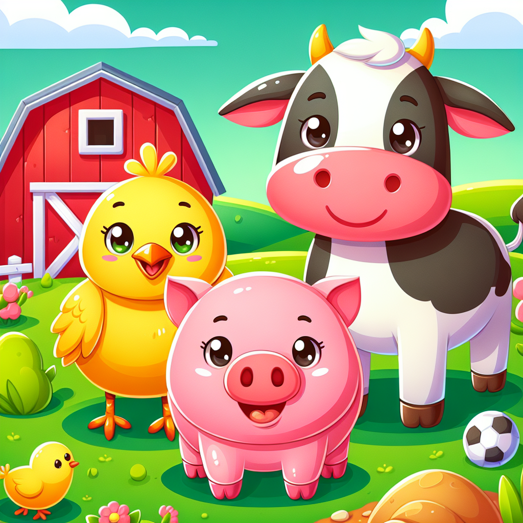 Chirpy Chick's Farmyard Number Painting