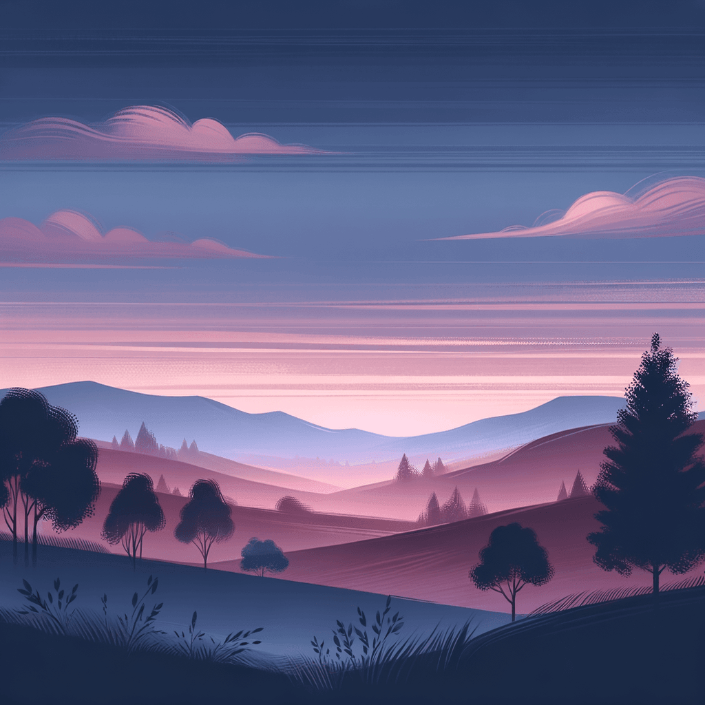 Twilight Serenity Painting Number Kit