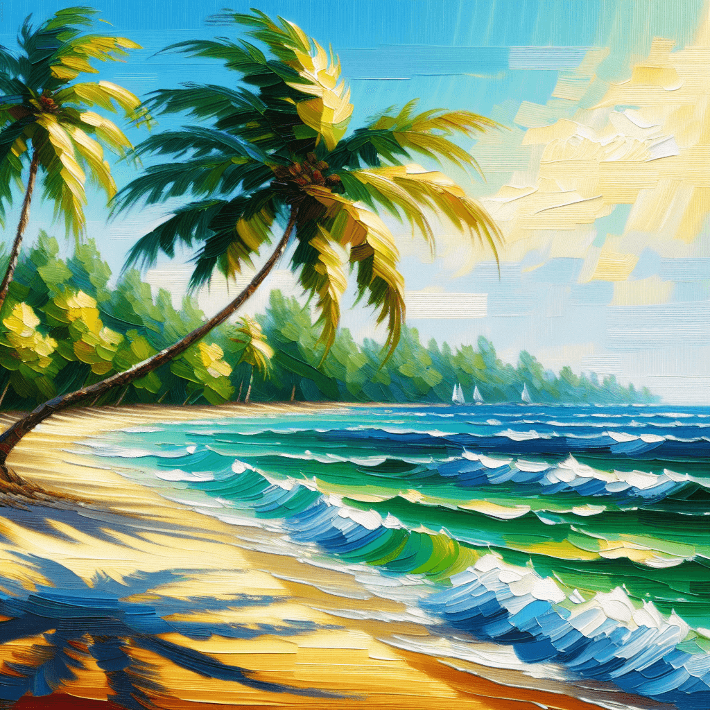 Lush Tropical Retreat DIY Paint By Numbers