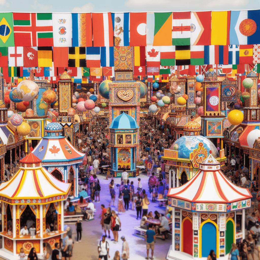 Carabram Festival - Brampton, Canada Painting By Numbers Kit