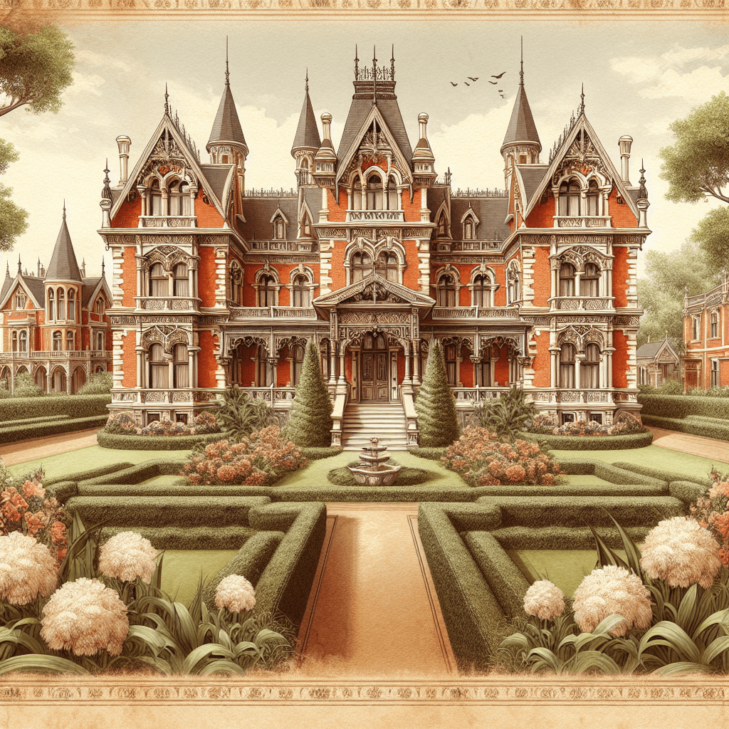 Victorian Manor Elegance Paint By Color