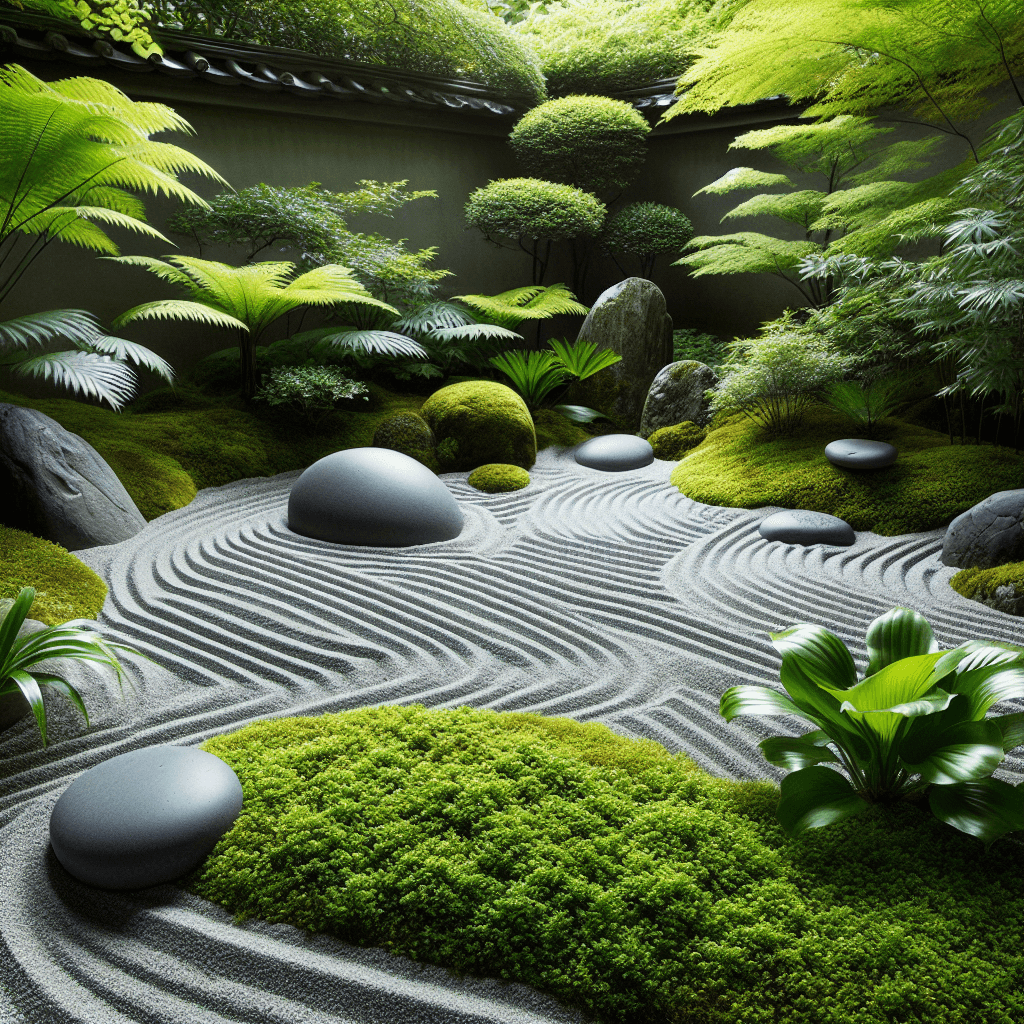 Mystic Zen Garden Retreat Paint By Number