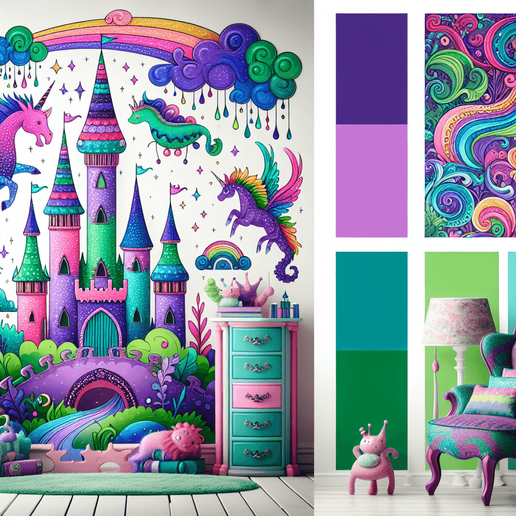 Fantasy Enchanted Kingdom Paint By Number