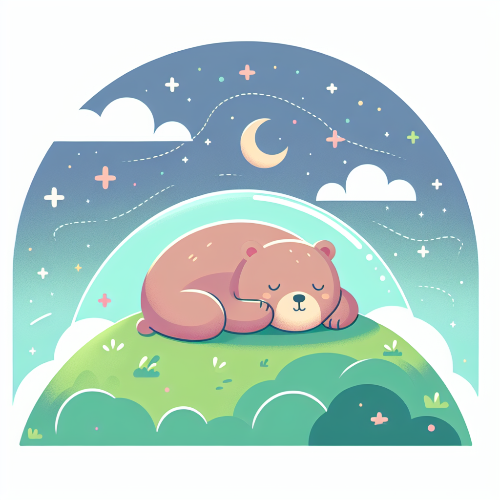 Starlit Bear's Dream Paint By Numbers