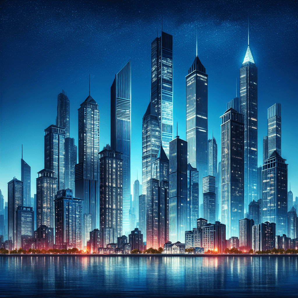 Metropolitan Skyline Wonders Paint By Numbers Art