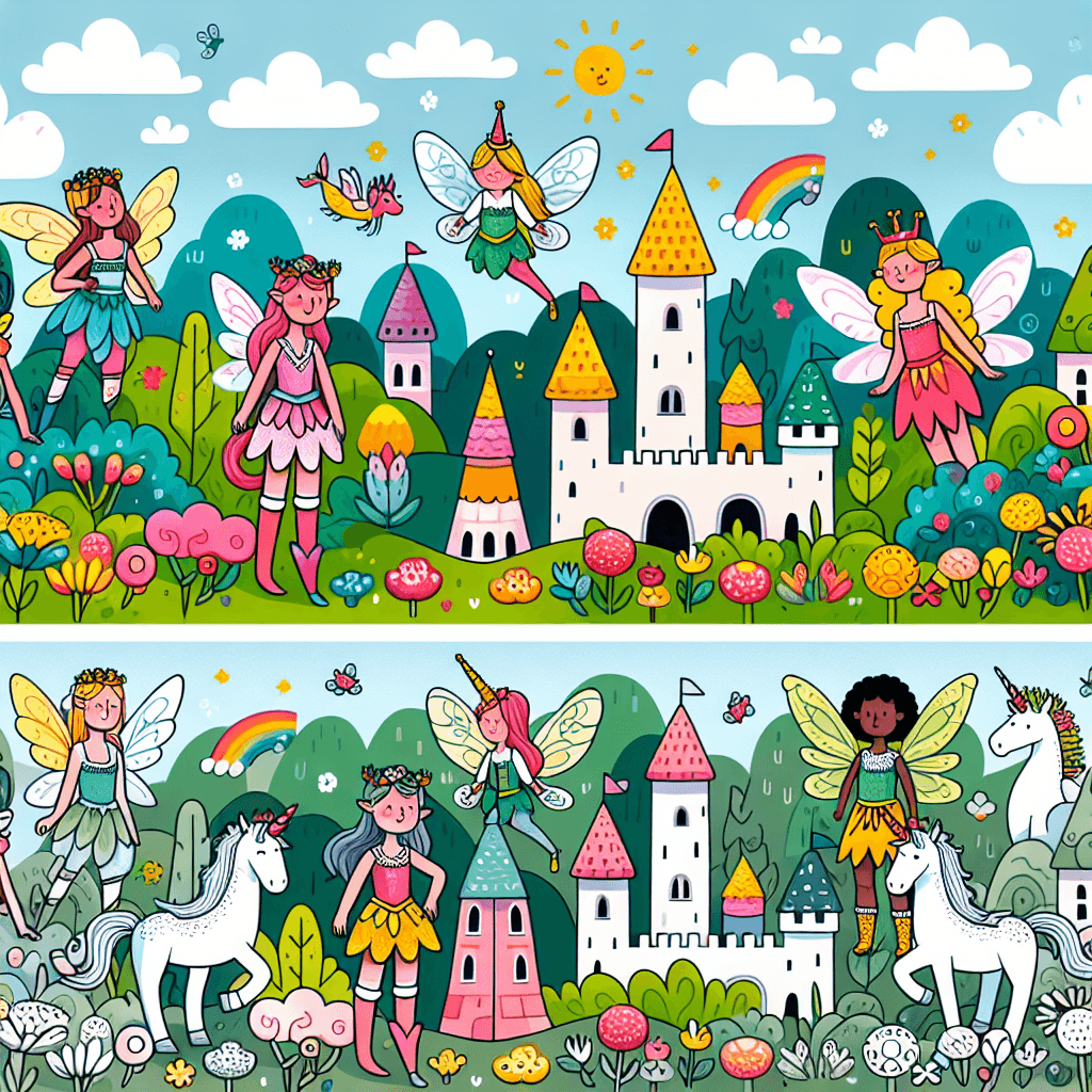 Adventure In The Fairy Kingdom Paint By Numbers