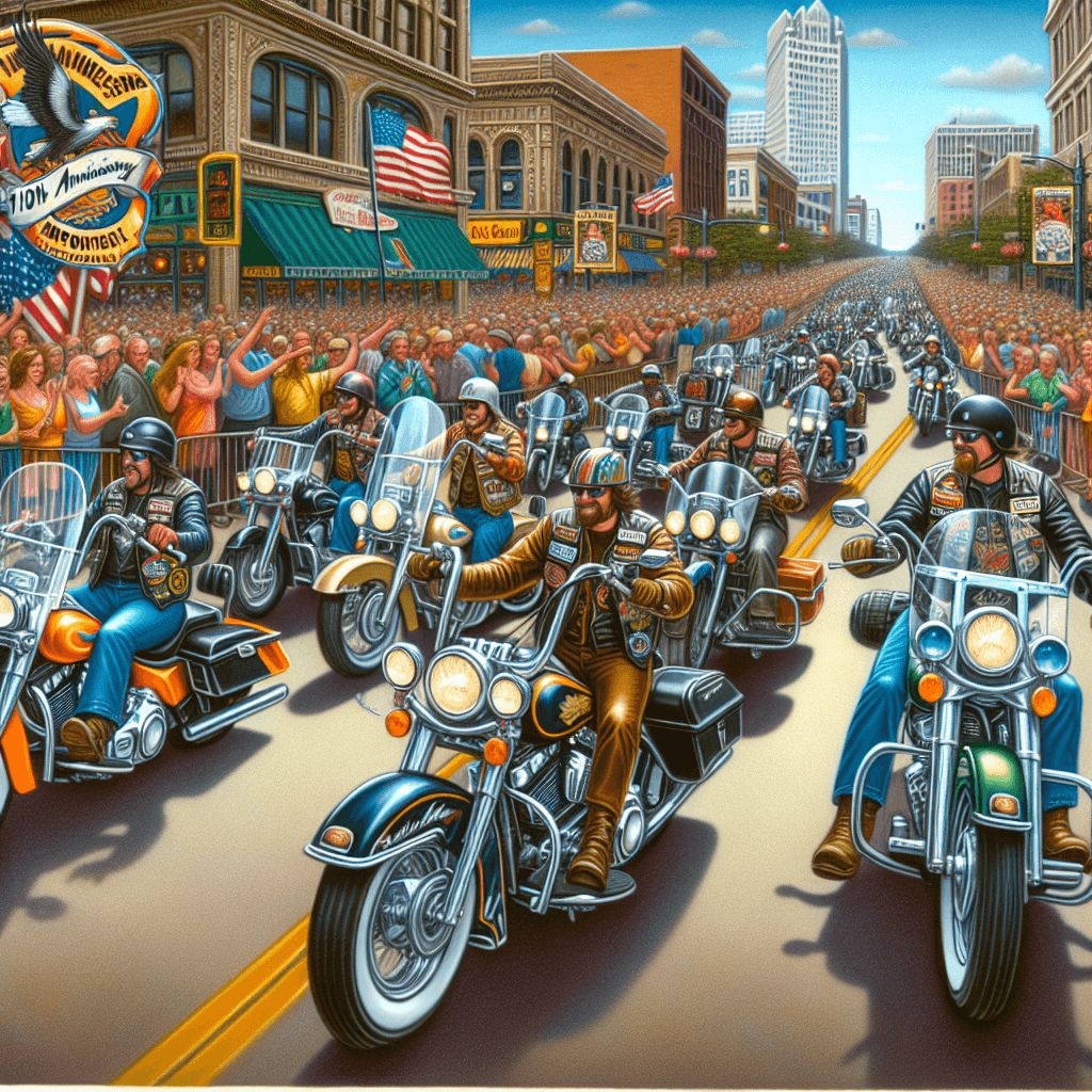 Harley Davidson 110th Anniversary Rally Numbered Painting Kits