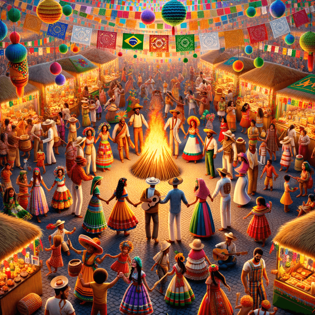 Festa Junina Painting Number Kit