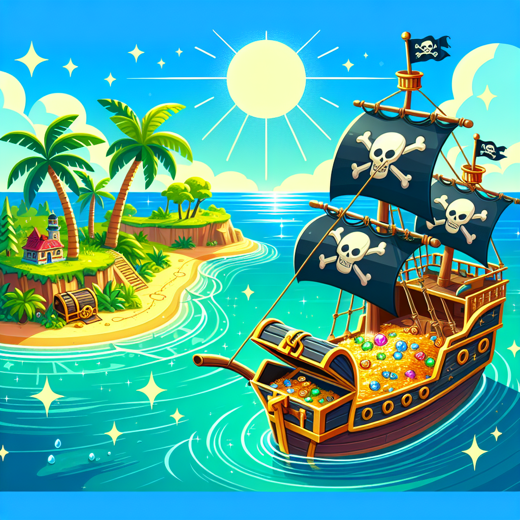 Pirate's Plunder Painting Number Kit