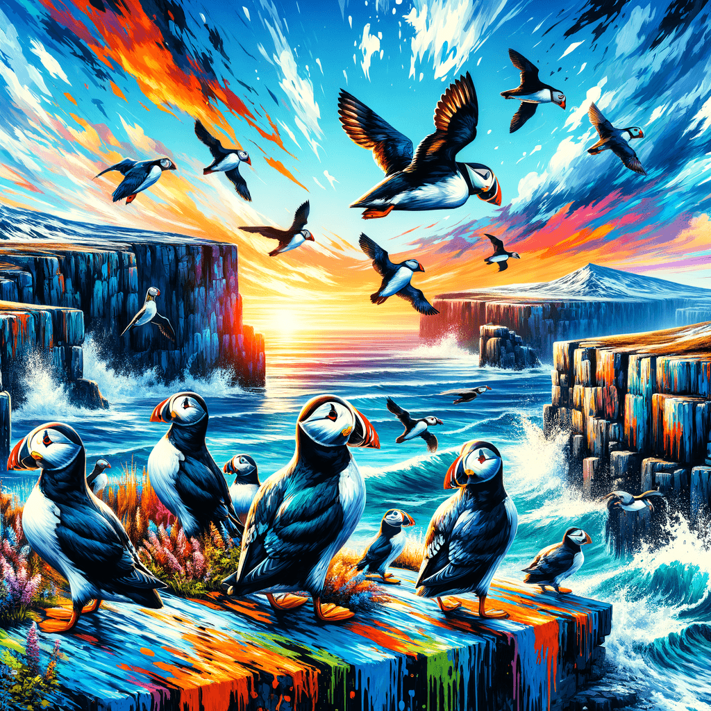Puffin's Coastal Adventure Painting By Numbers Kit