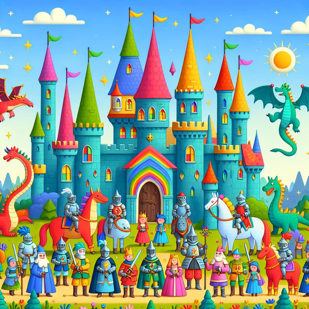 Exploring The Enchanted Castle Paint By Color