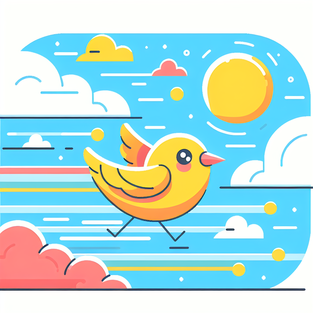 Curious Bird's Skyward Flight Numbered Painting Kits