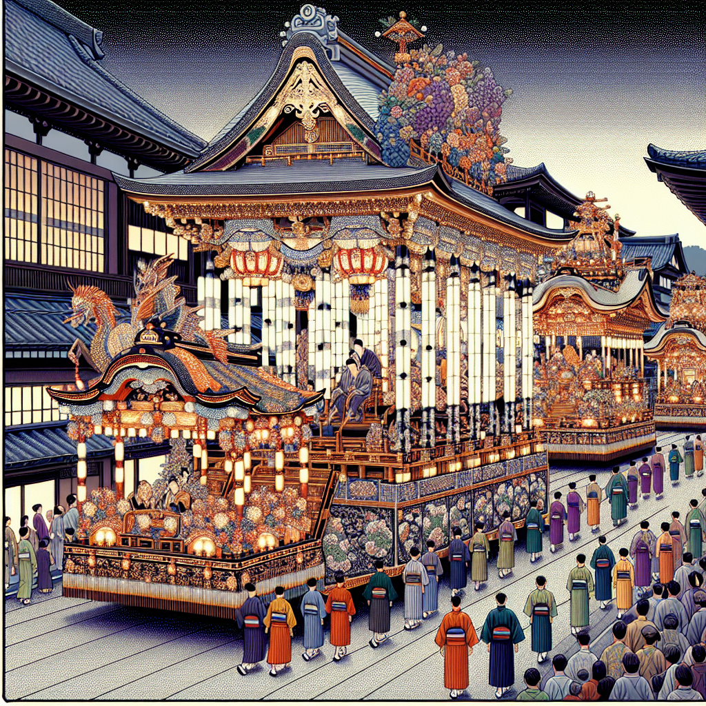 Gion Yatai Kaiken - Japan DIY Paint By Numbers
