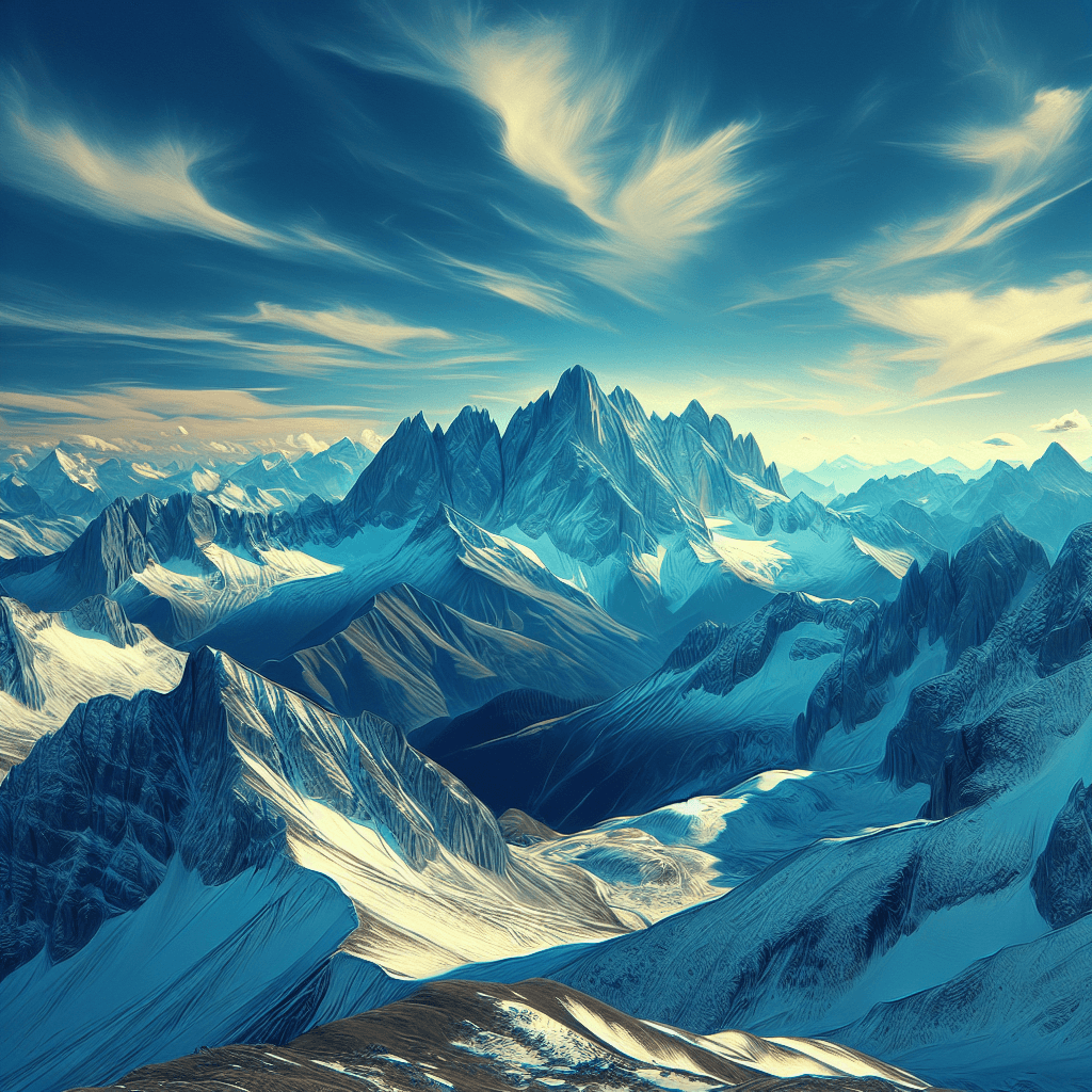 Mystic Mountain Vista DIY Paint By Numbers