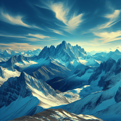 Mystic Mountain Vista DIY Paint By Numbers