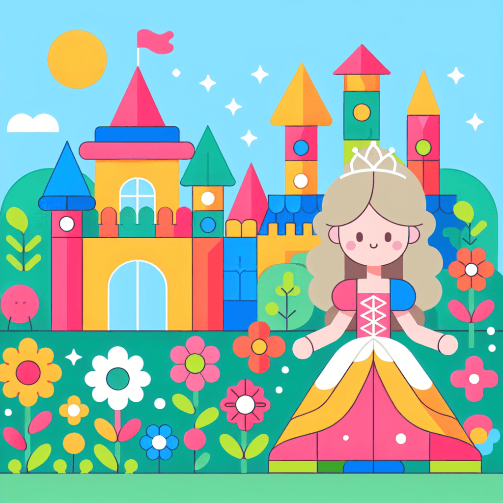 Princess Castle Dreamland DIY Paint By Numbers