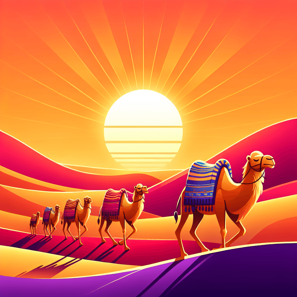 Dreamy Desert Adventure Paint By Number